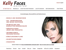 Tablet Screenshot of kelly-faces.de